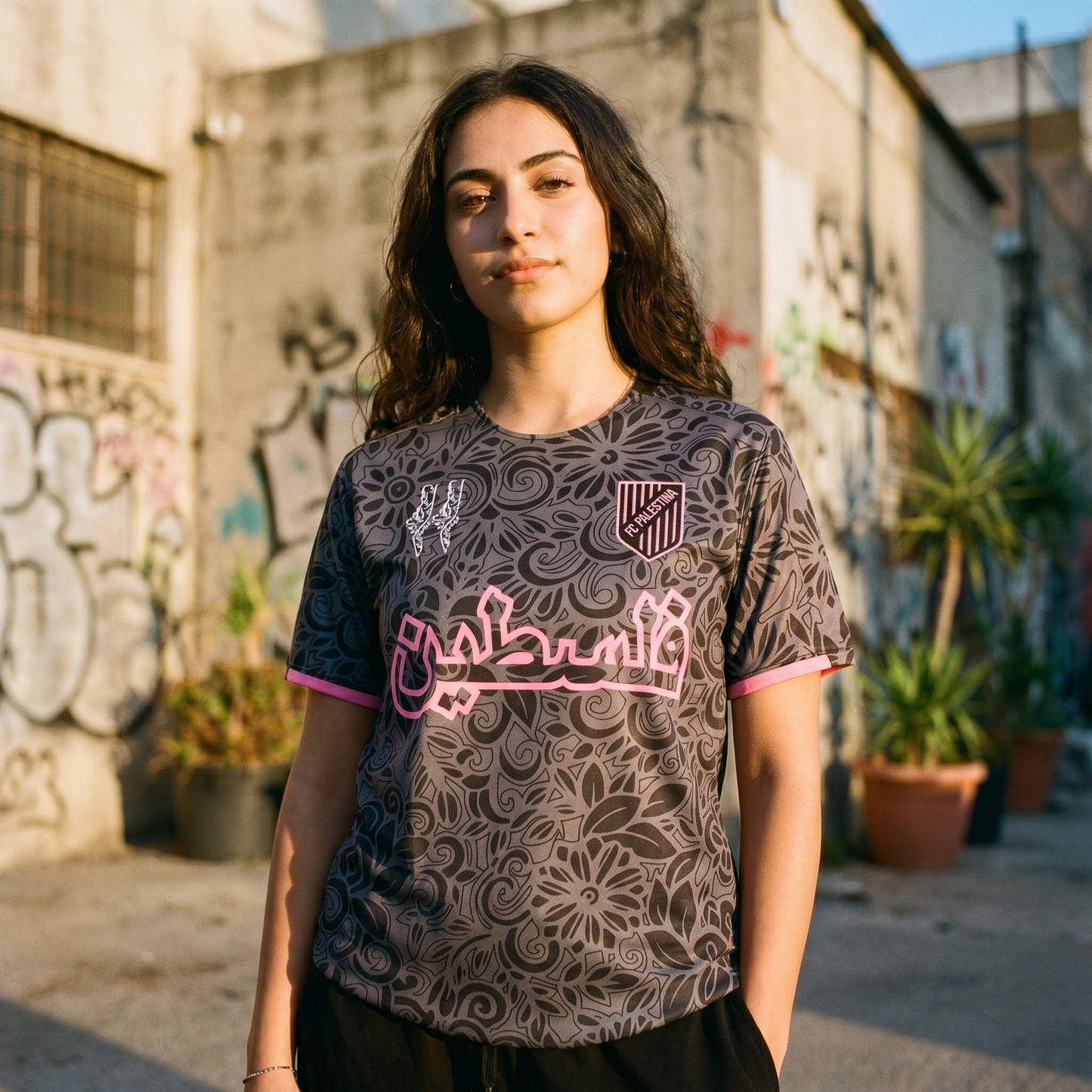 Nafs - Maillot Palestine Noir
